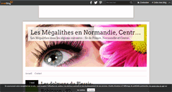 Desktop Screenshot of megalithesenfrance.over-blog.fr
