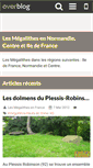Mobile Screenshot of megalithesenfrance.over-blog.fr
