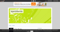 Desktop Screenshot of lepetitkevin.over-blog.com