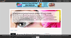 Desktop Screenshot of plaqueorpourvous.over-blog.com