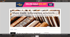 Desktop Screenshot of majorkurk.over-blog.com