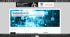 Desktop Screenshot of gamesdownz.over-blog.com