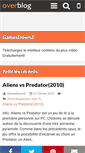Mobile Screenshot of gamesdownz.over-blog.com