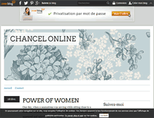 Tablet Screenshot of chancel.over-blog.com