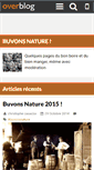 Mobile Screenshot of buvonsnature.over-blog.com