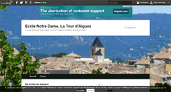 Desktop Screenshot of ecolenotredame.latourdaigues.over-blog.com