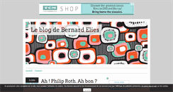 Desktop Screenshot of bernard.elies.over-blog.com