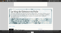 Desktop Screenshot of gateauxenfolie.over-blog.com