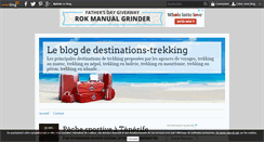 Desktop Screenshot of destinations-trekking.over-blog.fr