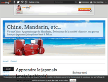Tablet Screenshot of chine-mandarin.over-blog.com