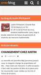 Mobile Screenshot of justin-petitpoint.over-blog.com