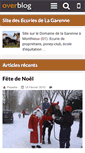 Mobile Screenshot of ecuriedelagarenne.over-blog.com