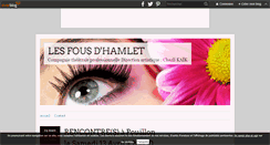 Desktop Screenshot of lesfousdhamlet.over-blog.com