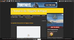 Desktop Screenshot of egypte-antique.over-blog.com