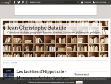 Tablet Screenshot of jean.christophe-bataille.over-blog.com
