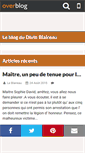 Mobile Screenshot of le-blaireau.over-blog.com