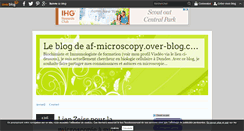 Desktop Screenshot of af-microscopy.over-blog.com