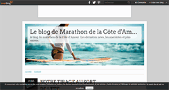 Desktop Screenshot of marathoncotedamour.over-blog.com
