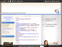 Tablet Screenshot of bibliotheque-dieudonne.over-blog.com