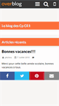 Mobile Screenshot of cpce1lesilesdor.over-blog.com