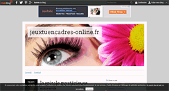 Desktop Screenshot of jeuxtuencadres-online.fr.over-blog.com