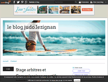 Tablet Screenshot of judo.lezignan.over-blog.com