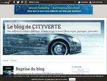 Tablet Screenshot of cityverte.over-blog.com