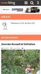 Mobile Screenshot of chasseurs-a-l-arc-gersois.over-blog.com