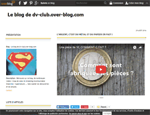 Tablet Screenshot of dv-club.over-blog.com