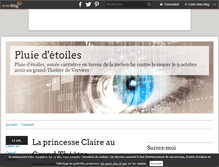 Tablet Screenshot of pluiedetoiles.over-blog.fr