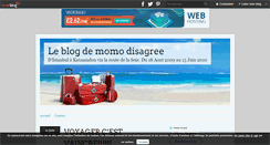 Desktop Screenshot of momodisagree.over-blog.com