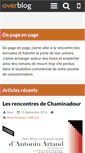 Mobile Screenshot of de-page-en-page.over-blog.com