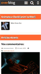 Mobile Screenshot of animateurdavid.over-blog.com
