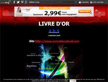 Tablet Screenshot of animateurdavid.over-blog.com