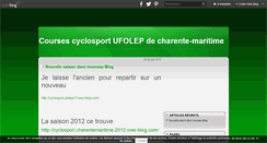 Desktop Screenshot of lescoursesdechris.over-blog.fr