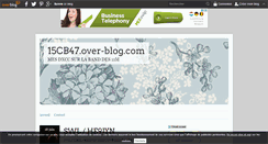 Desktop Screenshot of 15cb47.over-blog.com
