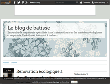 Tablet Screenshot of batisse.over-blog.com
