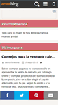 Mobile Screenshot of pasionfemenina.over-blog.es