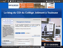 Tablet Screenshot of cdicollegejolimont.over-blog.com