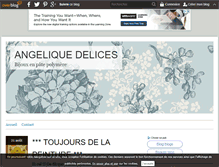 Tablet Screenshot of angeliquedelices.over-blog.com