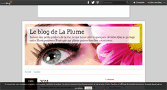 Desktop Screenshot of la.plume.over-blog.fr