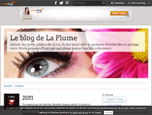 Tablet Screenshot of la.plume.over-blog.fr
