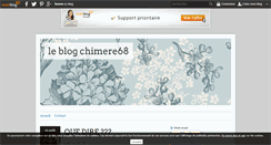 Desktop Screenshot of chimere68.over-blog.com