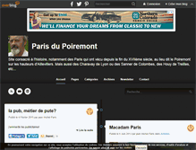 Tablet Screenshot of parisdupoiremont.over-blog.fr