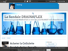 Tablet Screenshot of lasandaledrainaflex.over-blog.com