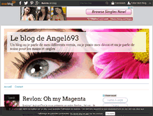 Tablet Screenshot of angelsnails.over-blog.com