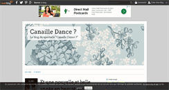 Desktop Screenshot of canailledance.over-blog.com