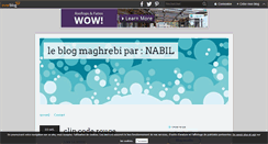 Desktop Screenshot of maghrebi.over-blog.com