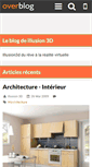 Mobile Screenshot of illusion3d-architecture.over-blog.com