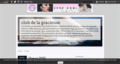 Desktop Screenshot of clubdelagracieuse.over-blog.com